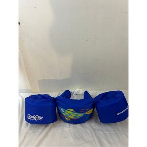 Sterns puddle jumper childs float 30-50lbs Blue Fish